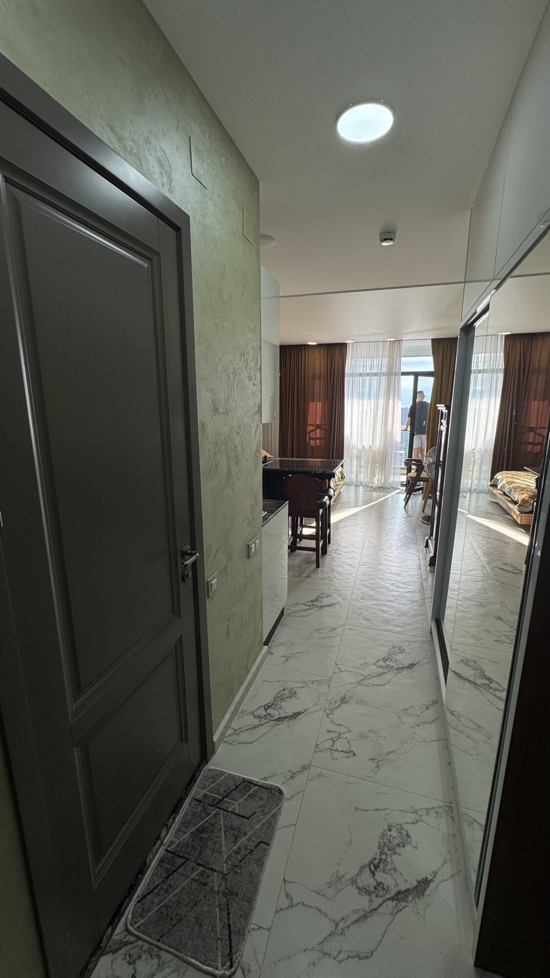 Black Sea Towers — студия 37 кв.м, 34 этаж, вид на море
