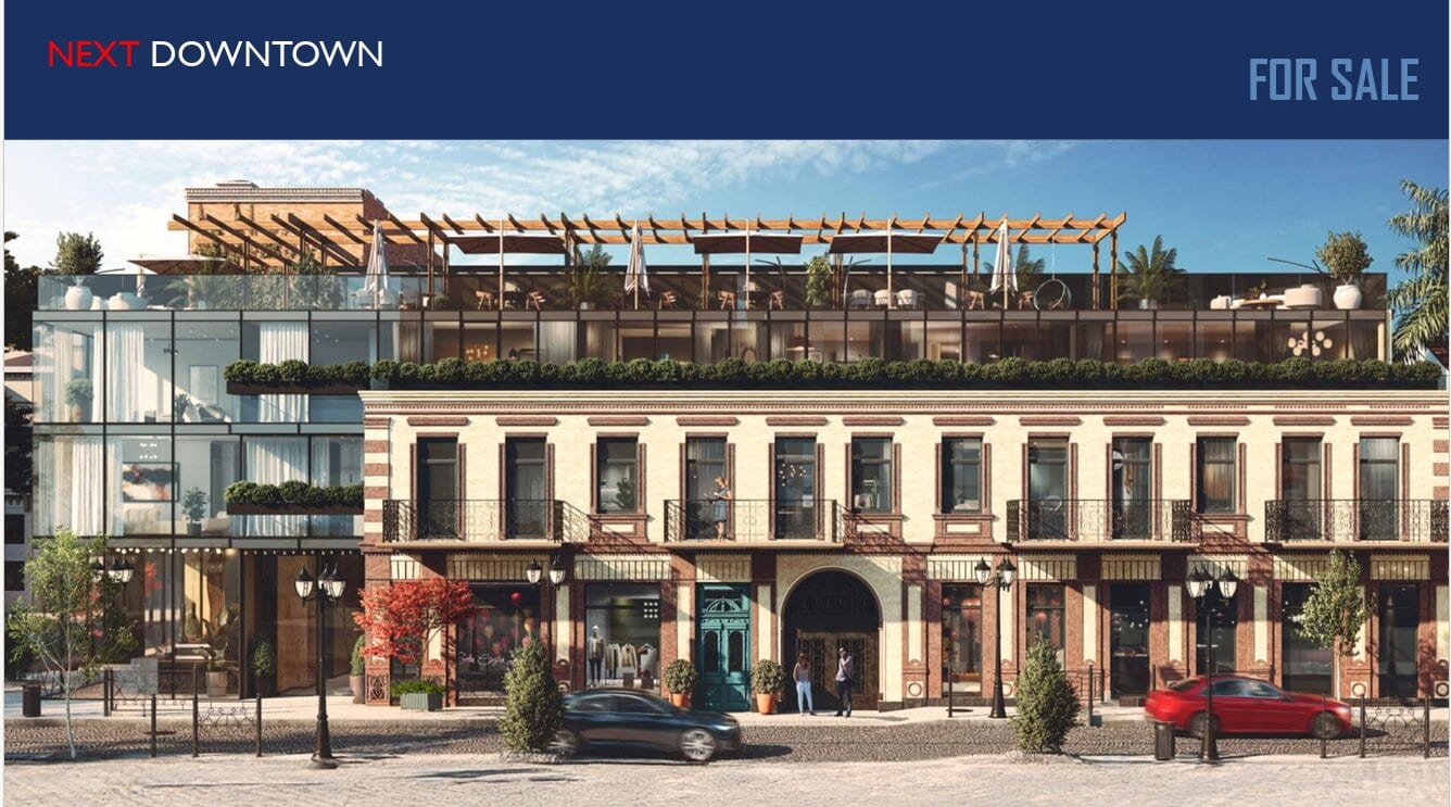 Next Downtown — торговое помещение 163 кв.м, Старый город