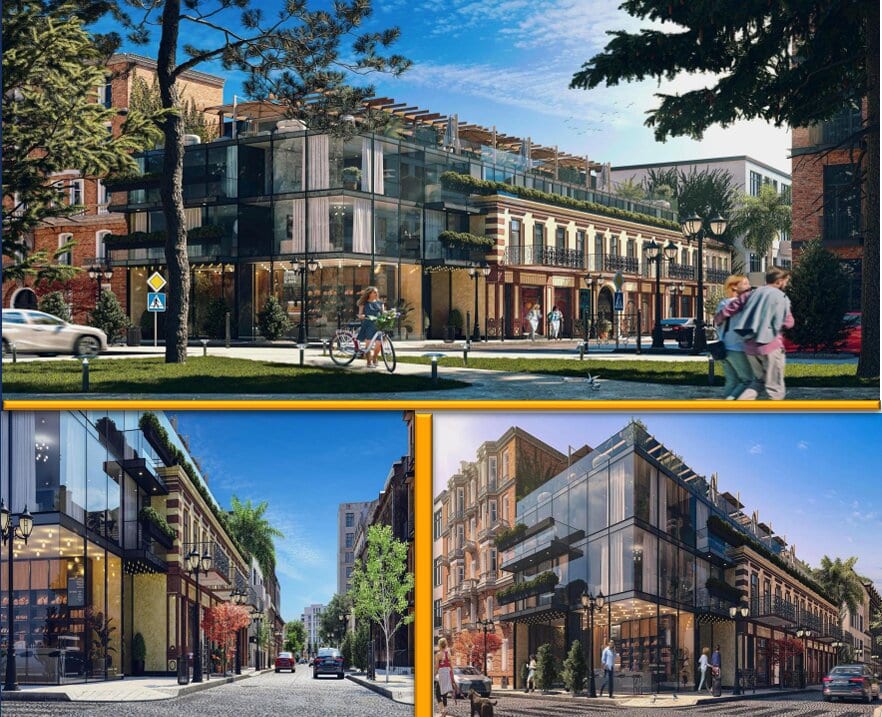 Next Downtown — торговое помещение 163 кв.м, Старый город