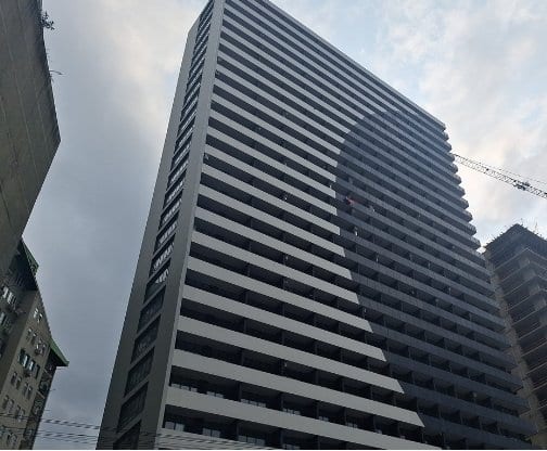 Grand Tower — студия 35 кв.м, 6 этаж, черный каркас