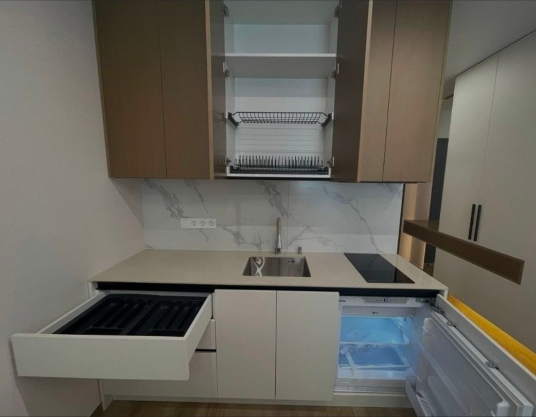 Bagrationi Residence — студия 37 кв.м, 16 этаж, вид на горы