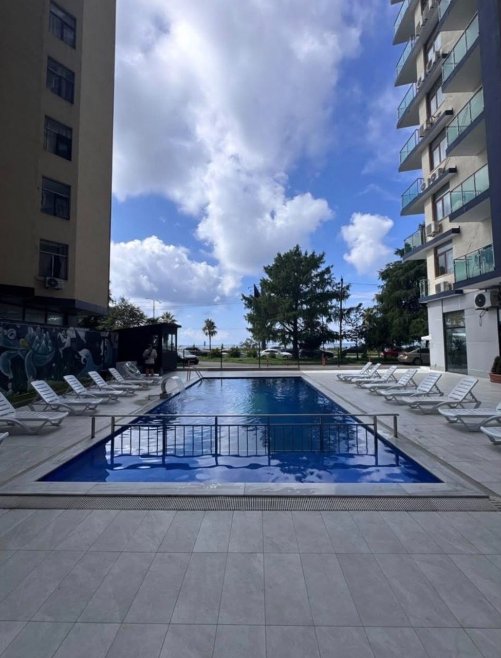 Aqua Hotel & Apartments — квартира 1+1, 47 кв.м, 12 этаж, вид на море