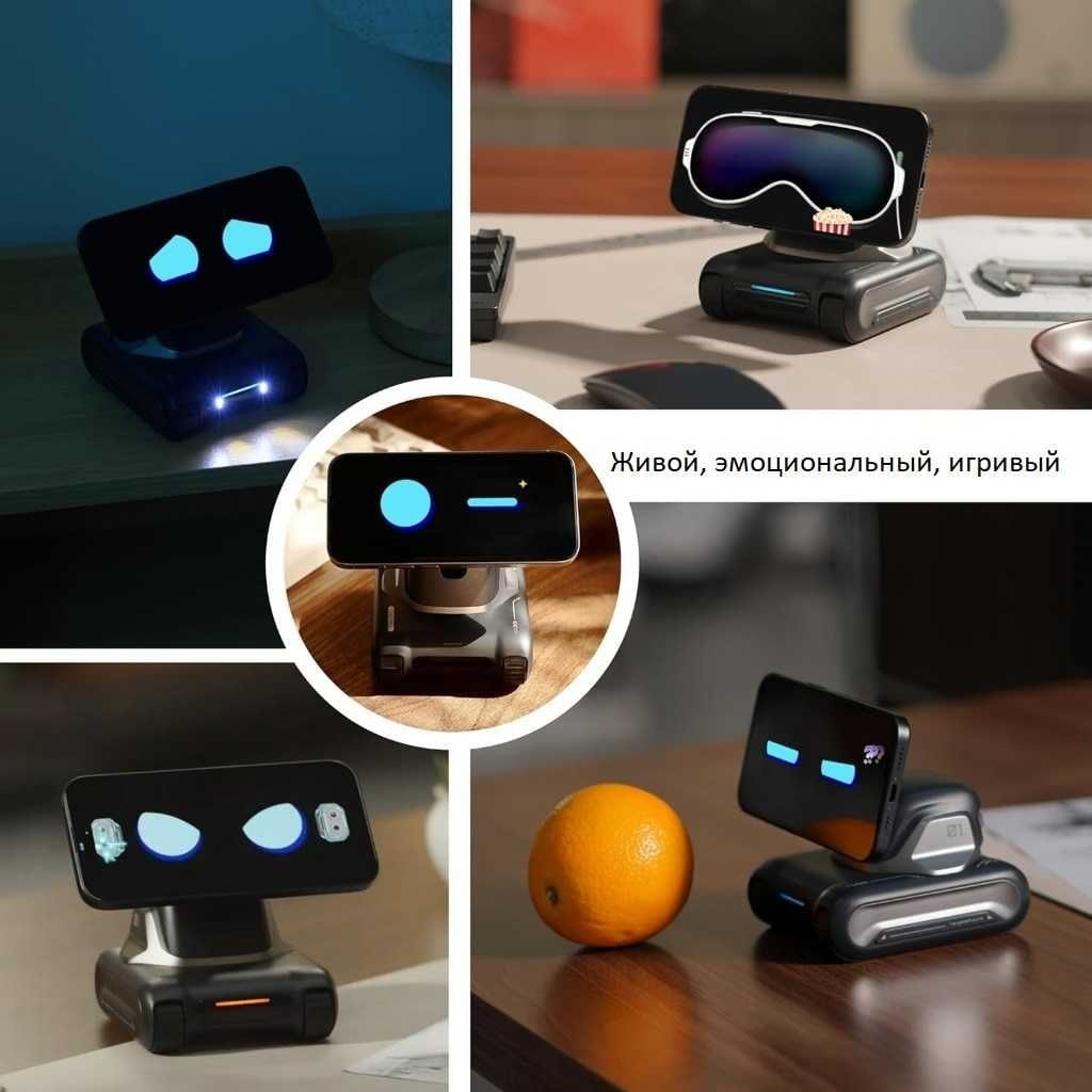 LOOI — AI-робот-компаньон и беспроводная зарядка 10W