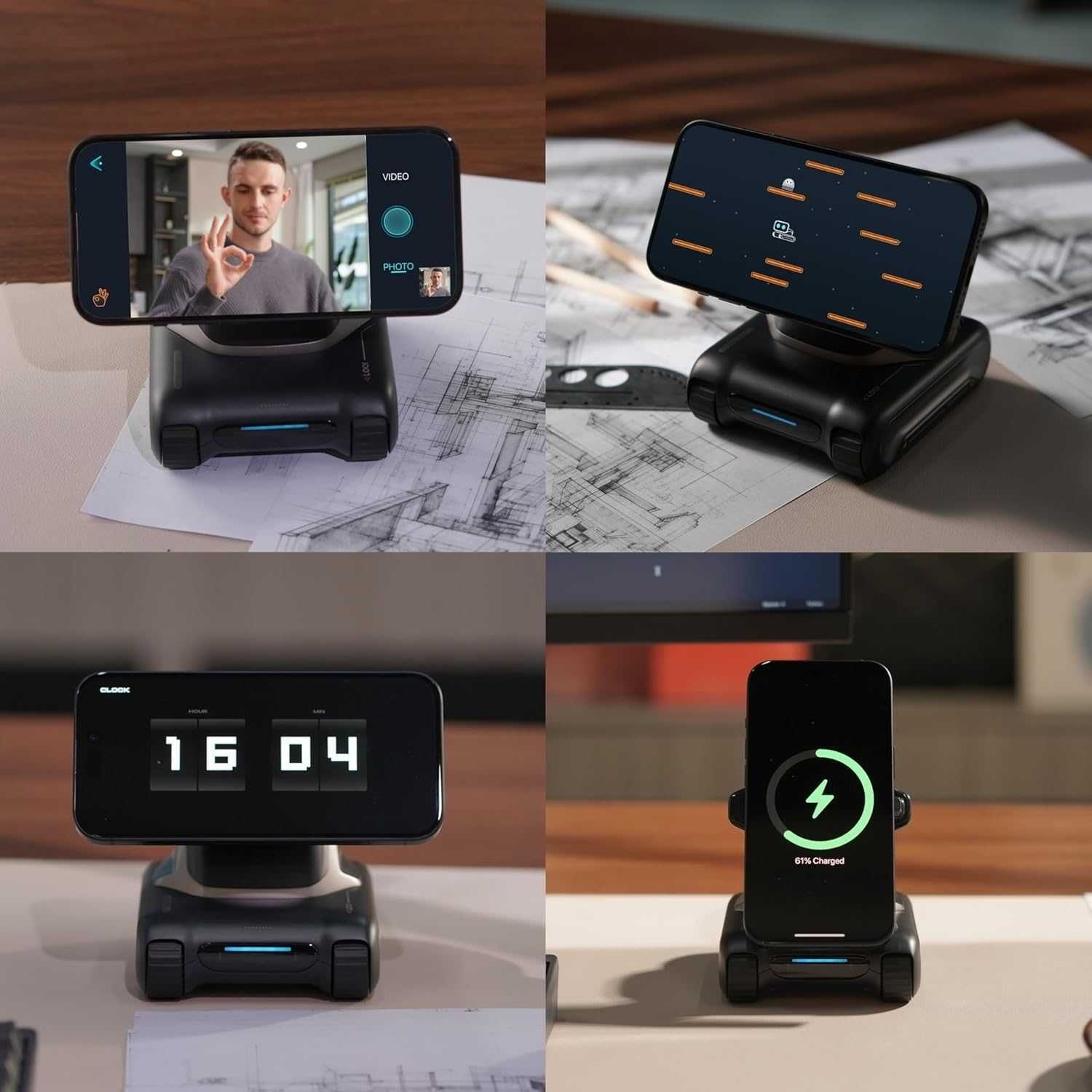 LOOI — AI-робот-компаньон и беспроводная зарядка 10W