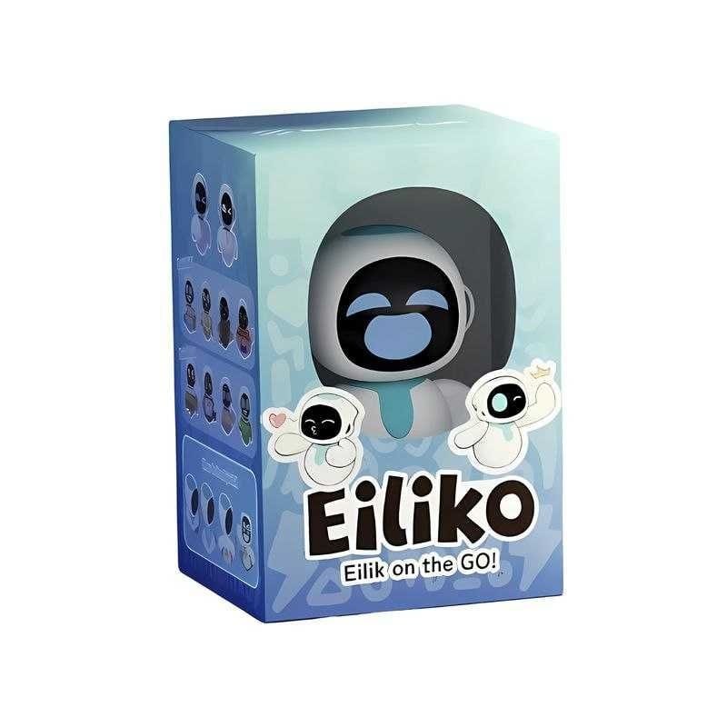 Eiliko голубой — мини-робот с ИИ и подсветкой